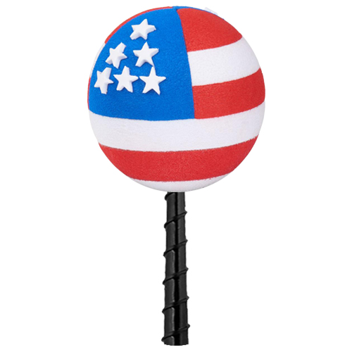 Thick Fat Style Antenna Topper Cool American Flag Antenna Topper (2